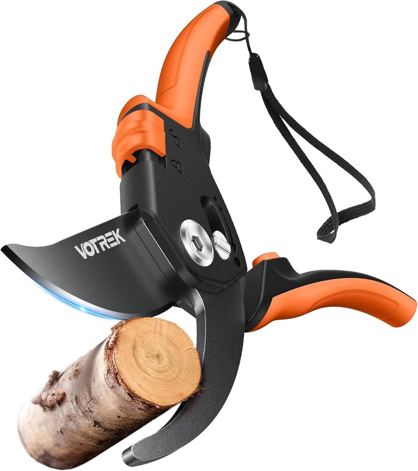 VOTREK® Pruning Shears, [Patented Stepless Handle Opening] – Garden Clippers with Ultra-Sharp SK5 Steel for Weak Hand, Bonsai Scissor Universal Fit for All Hand Sizes, Effortlessly Cut 1-Inch Branches