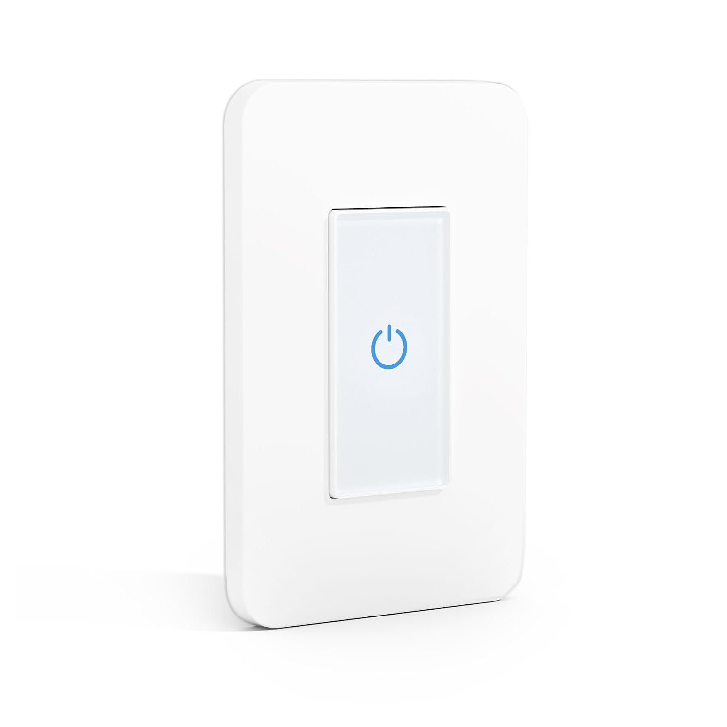Milfra Touch Smart Switch – Single Pole, WiFi Light Switch, Alexa & Assistant Compatible, Neutral Wire Needed, No Hub Required