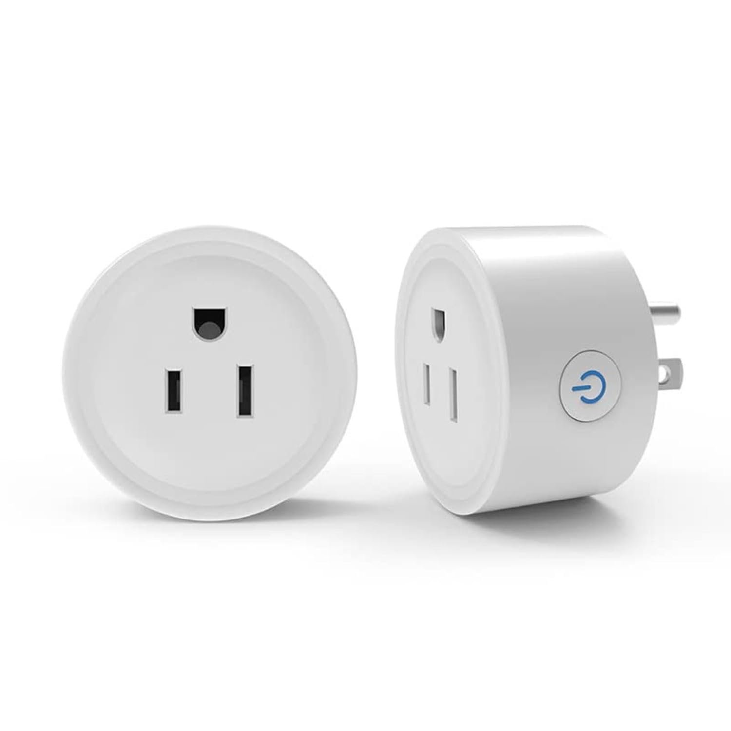 WiFi Smart Plug | Compatible with Alexa & Google Home | WiFi Outlet for Remote Control & Timer and Schedule Function | No Hub Required | Safety Certified (2Pack) | Voice & App Remote Control, Smart Life. Schedules, timers, Away Mode, 2.4GHz WiFi, No Hub Required，Safety Certified