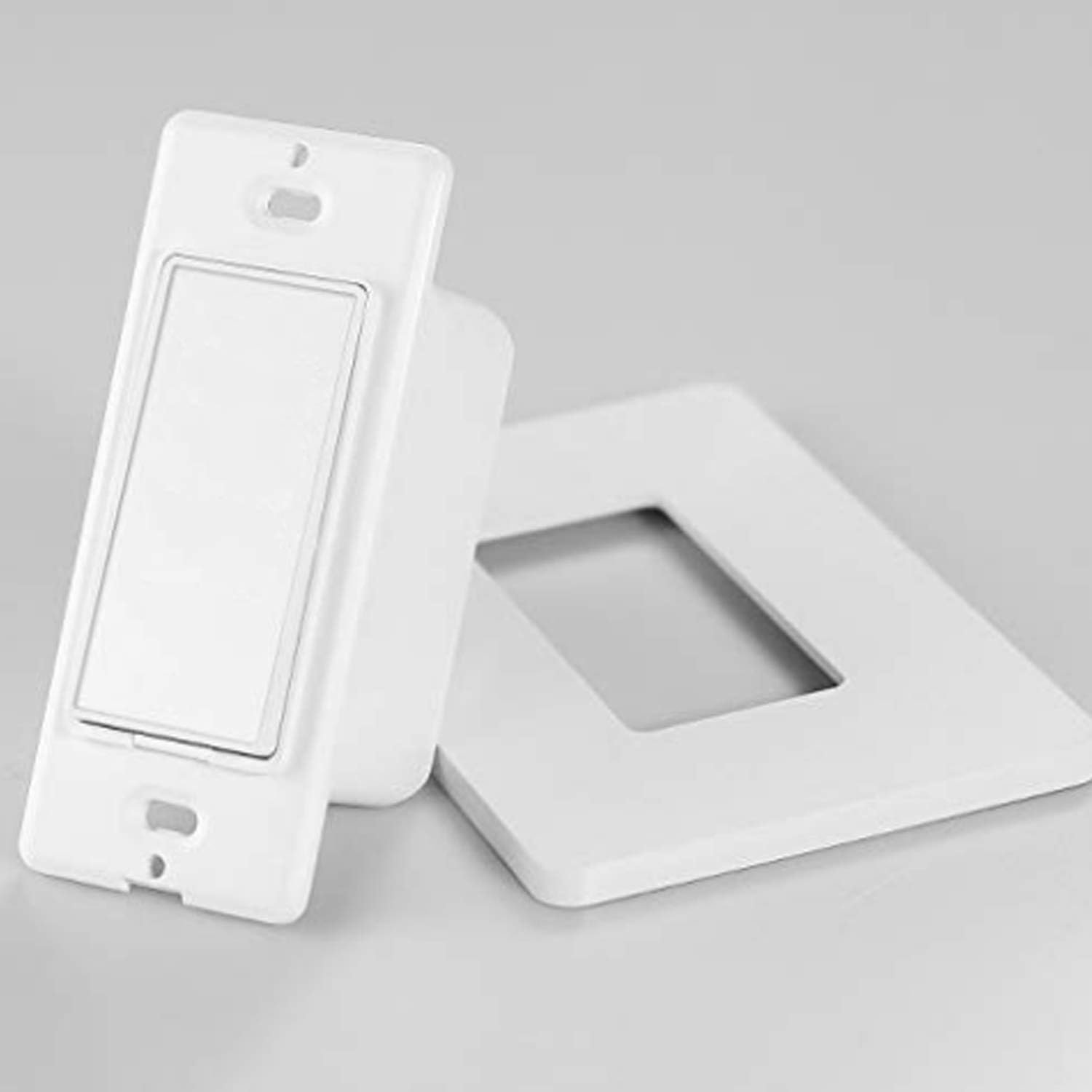 WiFi Smart Light Switch, Smart Switch Button, Compatible with Alexa and Google Home, Remote/Voice Control with Timing Funtion, No Hub Required,Neutral Wire Needed