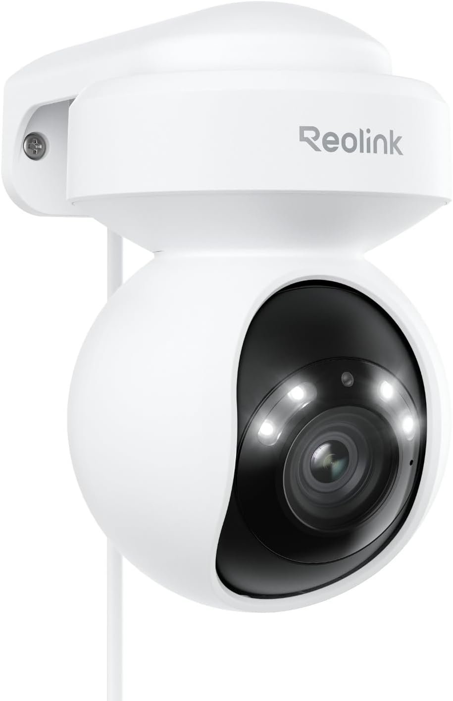 REOLINK E1 Outdoor Pro 4K PTZ Outdoor Security Camera WiFi Plug-in Power | No Subscription Local Storage, Dual-Band Wi-Fi 6, 3X Optical Zoom, Auto Tracking, Smart AI Detection, Color Night Vision