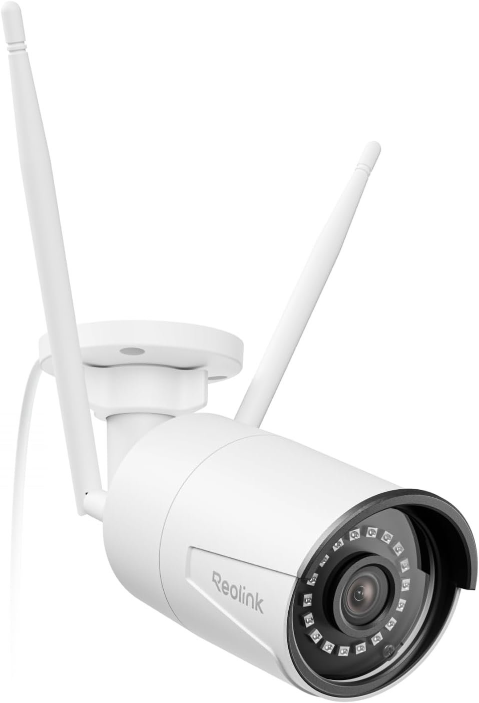 REOLINK Plug-in Outdoor WiFi Security Camera, 5MP HD Dual Band Wired Wi-Fi Camera for Home Security-2.4/5 Ghz, Smart Detection, Motion Detection, Night Vision, IP67 Waterproof, RLC-510WA