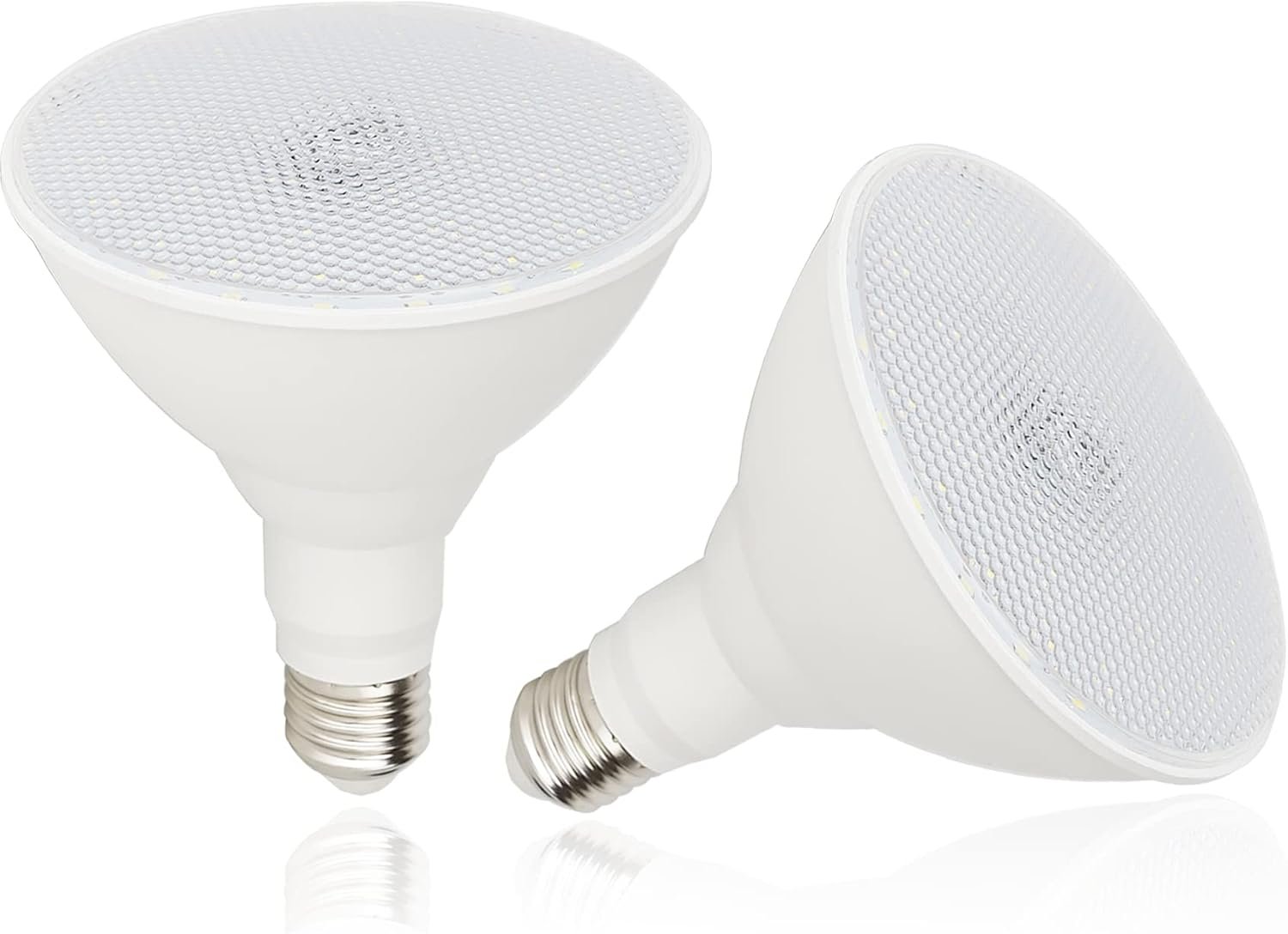CICINY Radar Motion Sensor Outdoor Flood Light Bulbs, PAR38 E26 Dusk to Dawn LED Security Bulbs, 15W 100W Equivalent, 5000K Daylight for Porch Garage Driveway, 2 Pack