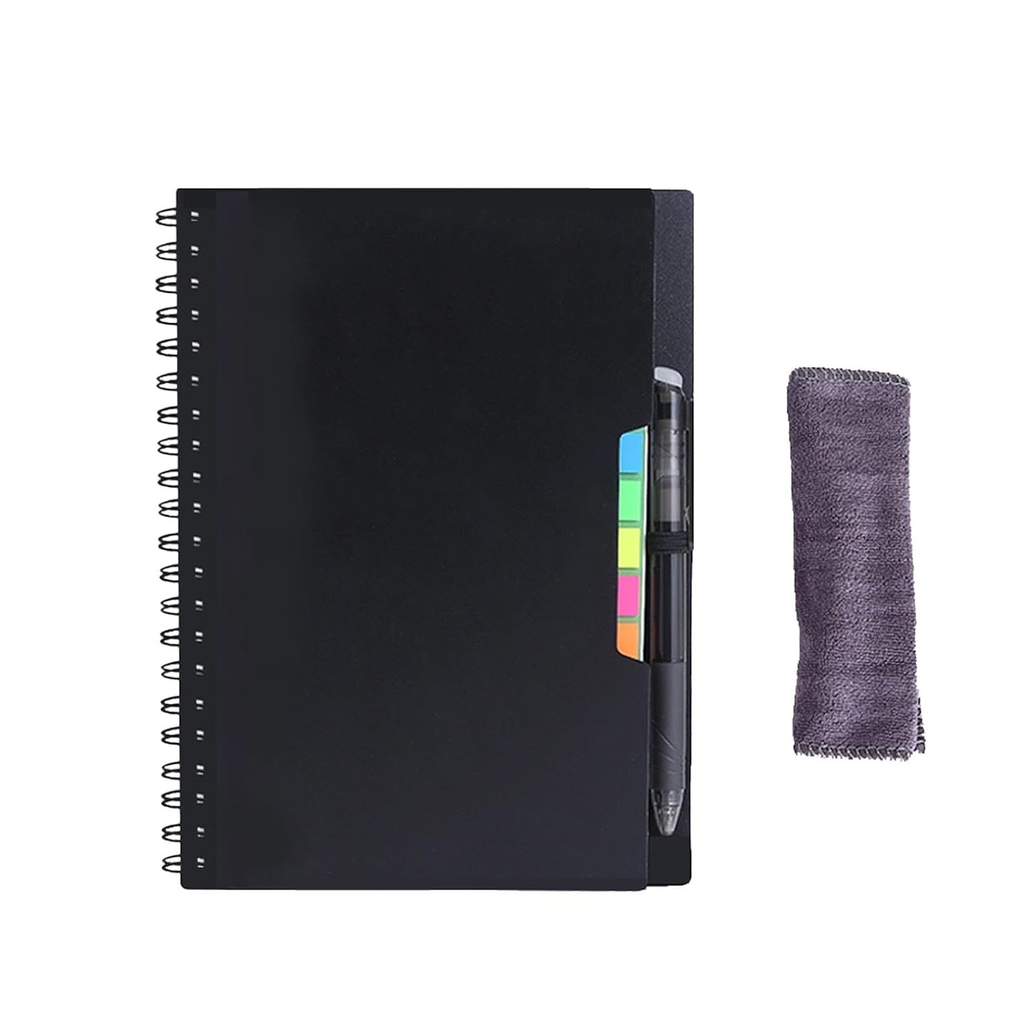 Reusable Smart Notebook – Eco-Friendly Digitally Connected Notebook – Scrubable Notebook – Erasable Notebook – Smart Reusable Planner & Notepad Waterproof Mineral Stone Paper Notebook