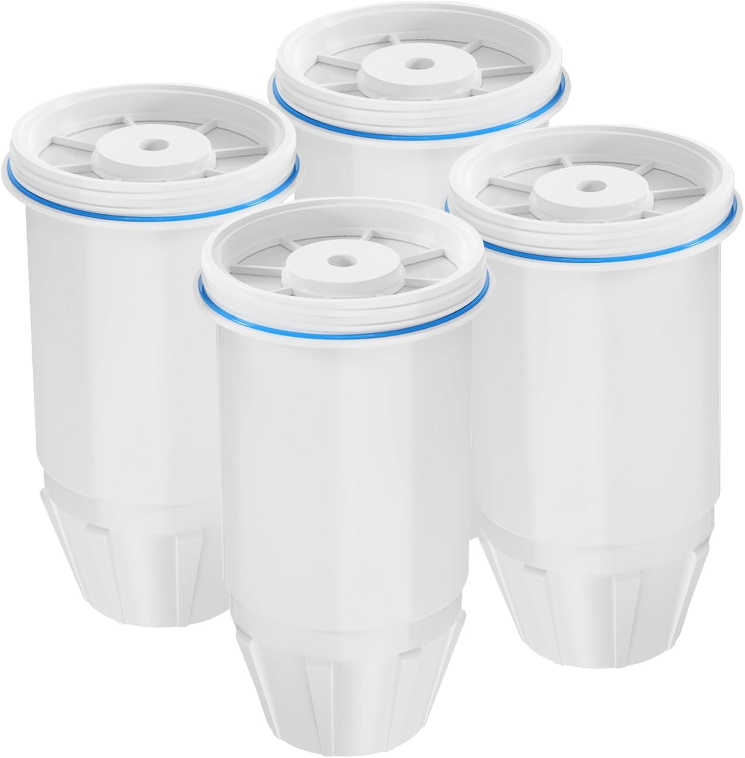 Fit for zero Pitcher and Dispenser ZR-001 ZR-004 ZP-006 ZR-017 Water Filter, Multi-Stage Filter System, Reduce Lead, Chromium, and PFOA/PFOS, Pack of 4,by Cobectal