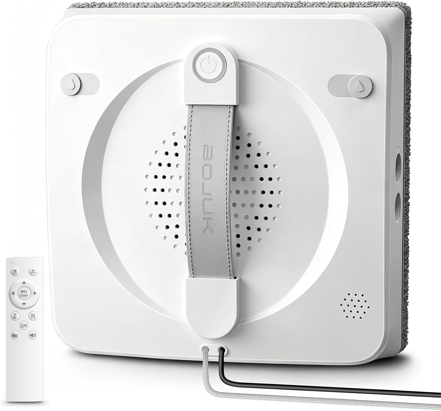 Window Cleaning Robot, 5000Pa Sauction with 4 Water Spray, 10-Stage Protection System, Intelligent Path Planning, 3 Cleaning Modes, Edge Detection for High Glass, Tiles, Mirror
