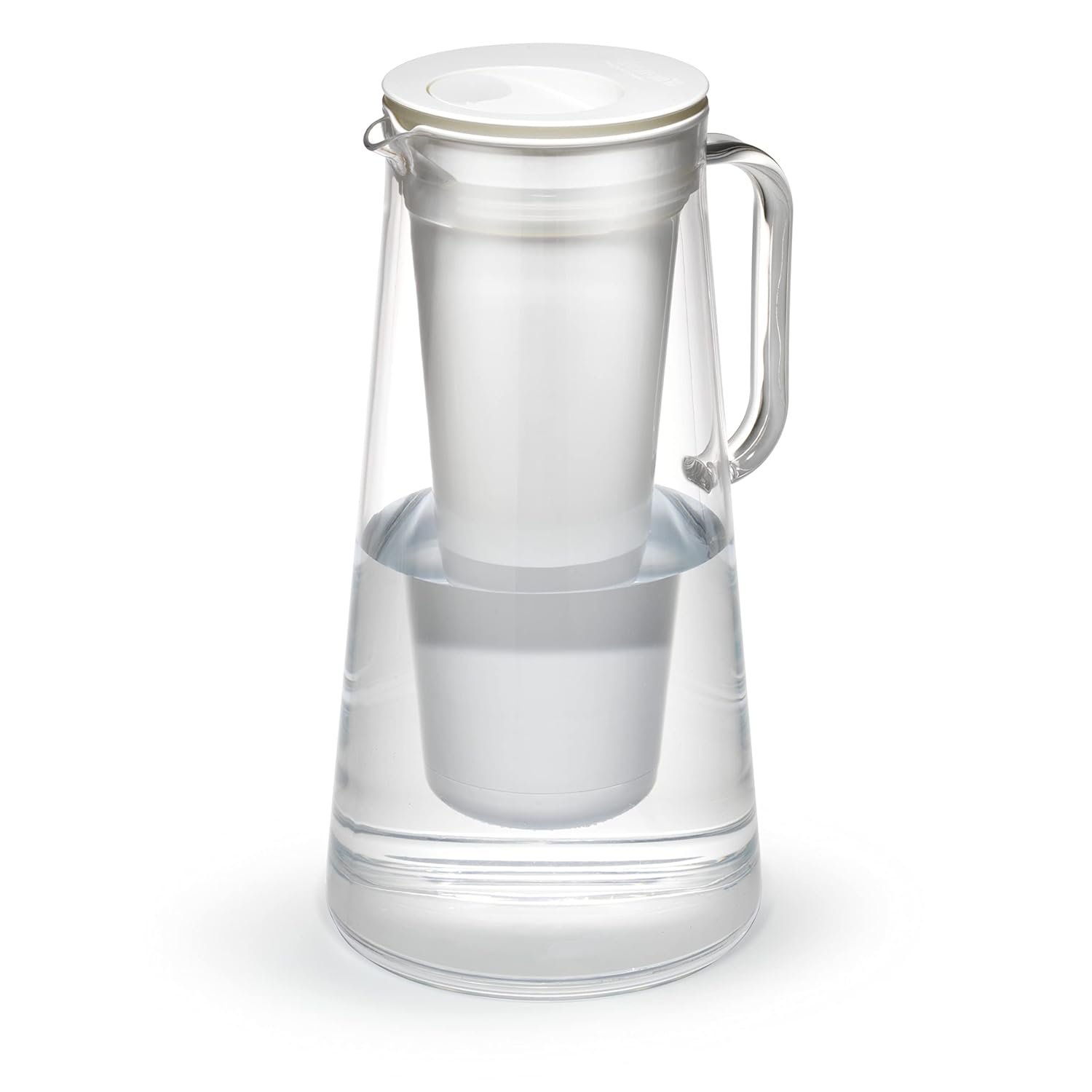 LifeStraw Home — Water Filter Pitcher, 10-Cup, White, BPA Free Designed for Everyday Protection Against Bacteria, Parasites, Microplastics, Lead, Mercury, PFAS and a Variety of Chemicals