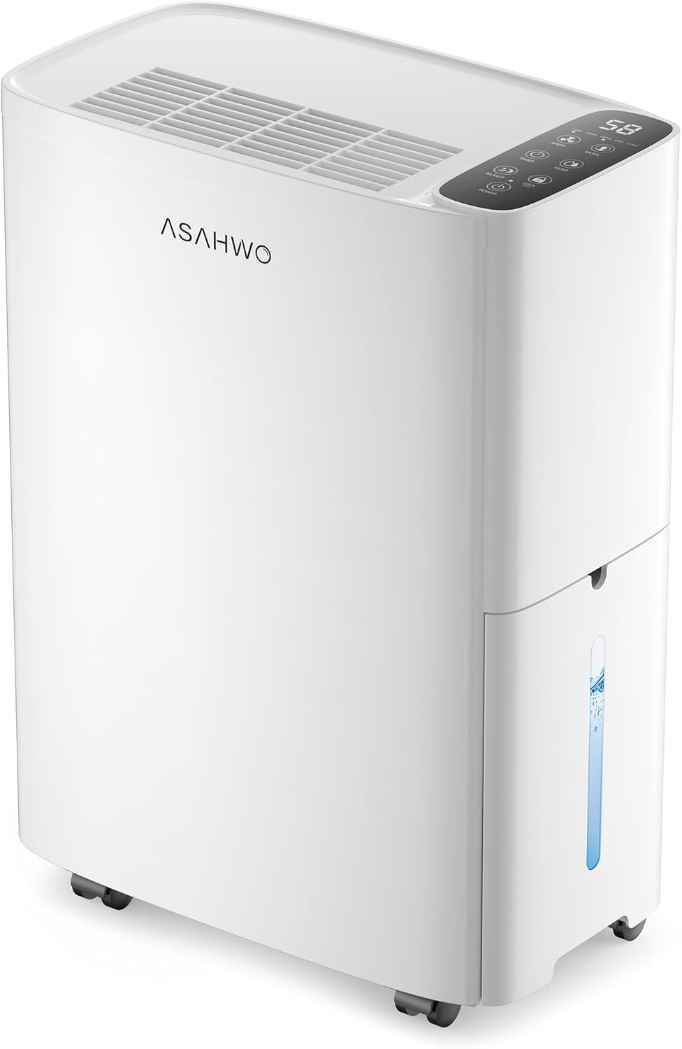 ASAHWo 2500 Sq.Ft Dehumidifier for Basement with Drain Hose Max 34 Pints