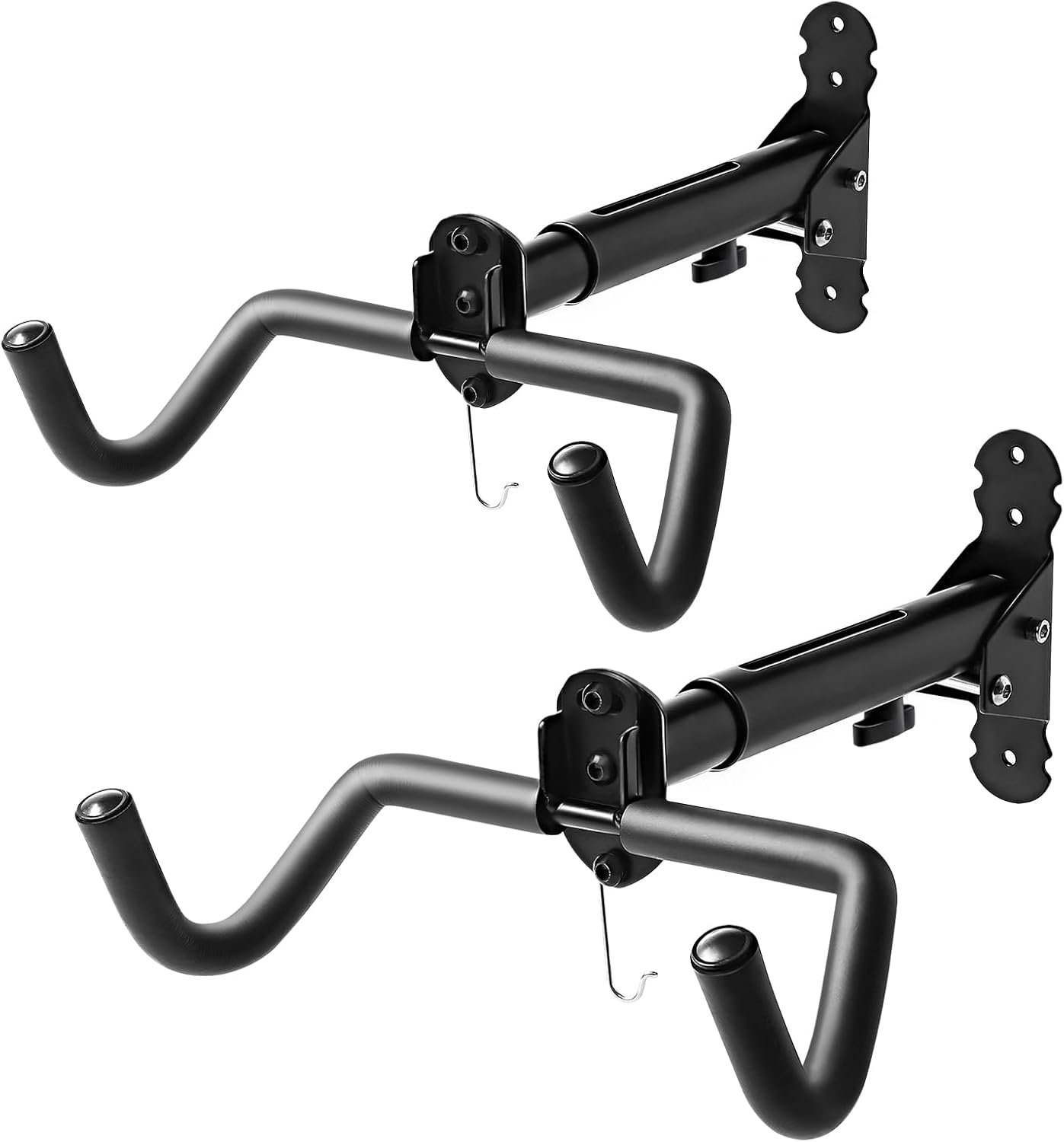 Gootus Bike Wall Mount Hanger – Horizontal Bicycle Indoor Storage Rack | Cycling Wall Mounted Holder Hook – Hang Your Road, Mountain or Hybrid Bikes in Garage or Home