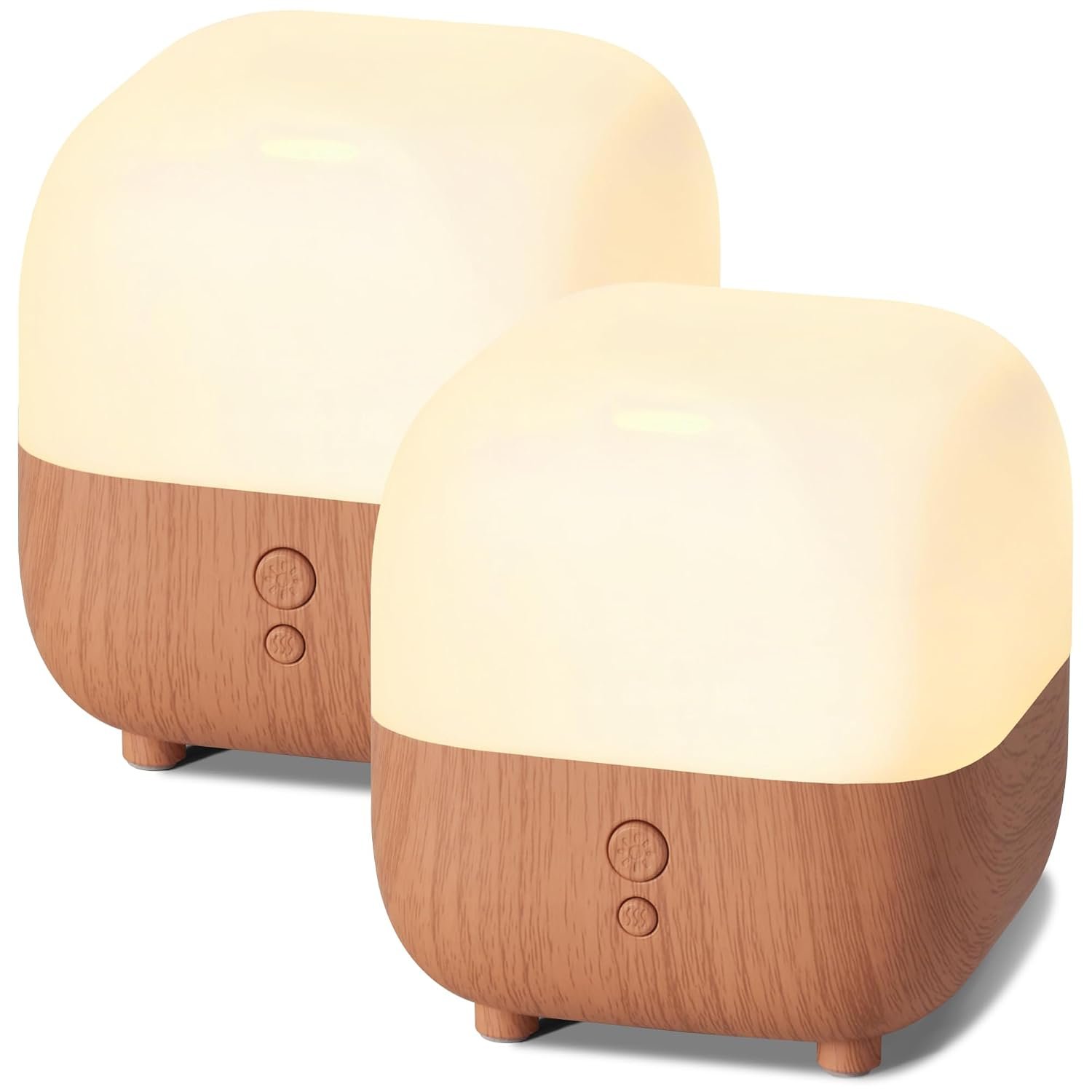 InnoGear 150ml Essential Oil Diffuser, 1 Pack 5-in-1 Diffusers for Home Scent 8 LED Color Aromatherapy Diffuser Air Desk Mini Humidifier Small Vaporizer Aroma for Computer Laptop Office, Medium