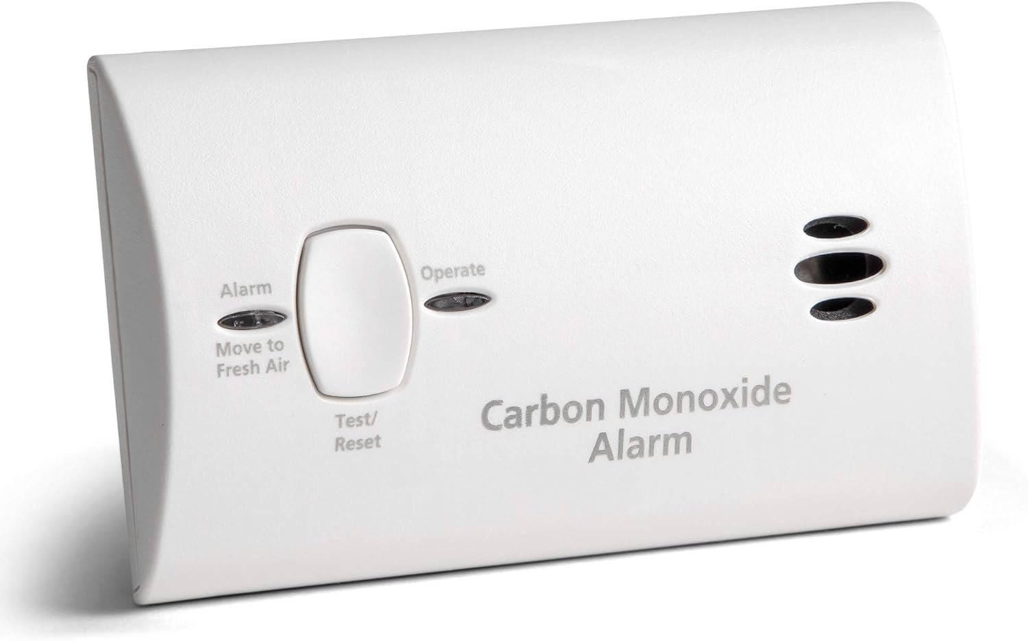 Kidde Carbon Monoxide Detector, AA Battery Powered, Portable for Travel or Home, 85 dB Alarm, LED Status Indicators, 3rd Edition