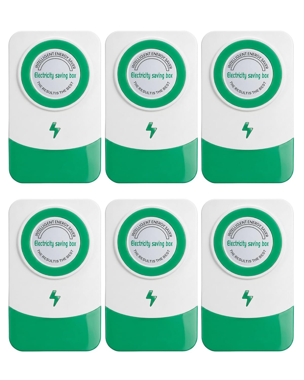 Stopwatt Smartplug in Power Box Device US Plug Pro 2026 Stop watt Power Factor for Home and Office 6 Pack (6 Packs)