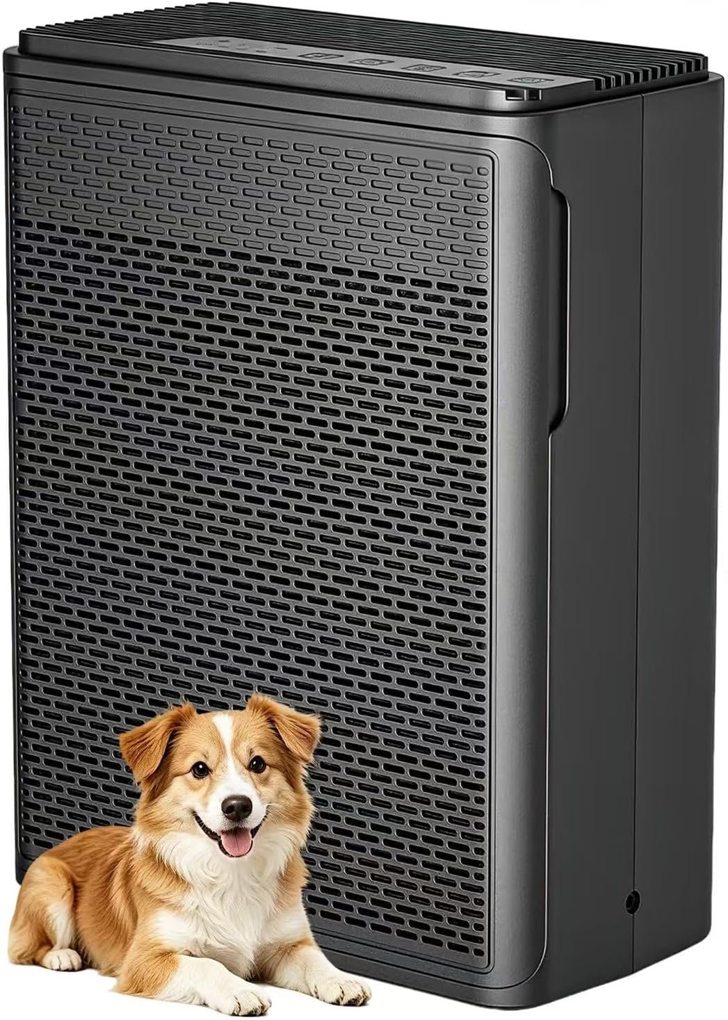 YARIKI Air Purifiers for Home Pets Covers Up to 1500 Sq Ft,H13 Hepa Filter with Washable Pre-Filter,Pet Hair Dander Smoke Air Cleaner,22 dB Quiet Sleep for Living Room Bedroom Kitchen,P280 (Black)