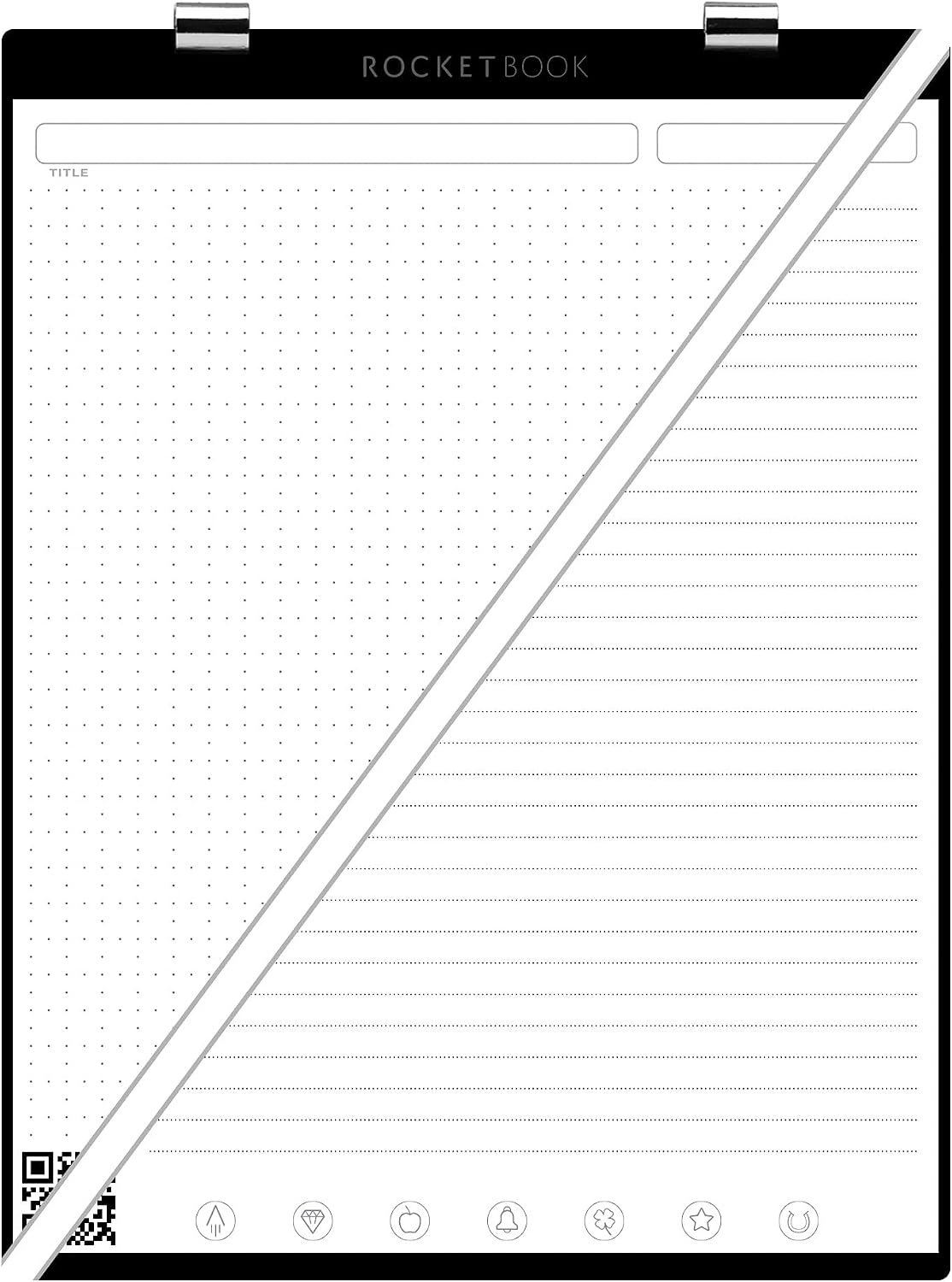 Rocketbook Orbit Executive Page Pack – Smart Reusable Legal Pad – Lined