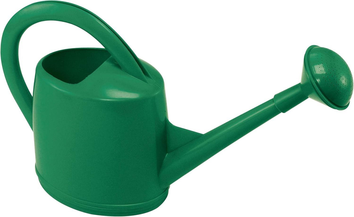 Dramm Premium High Grade Long Spout Watering Can, for Indoor/Outdoor House Plants, Vegetables, Flowers, Green, 7 Liter