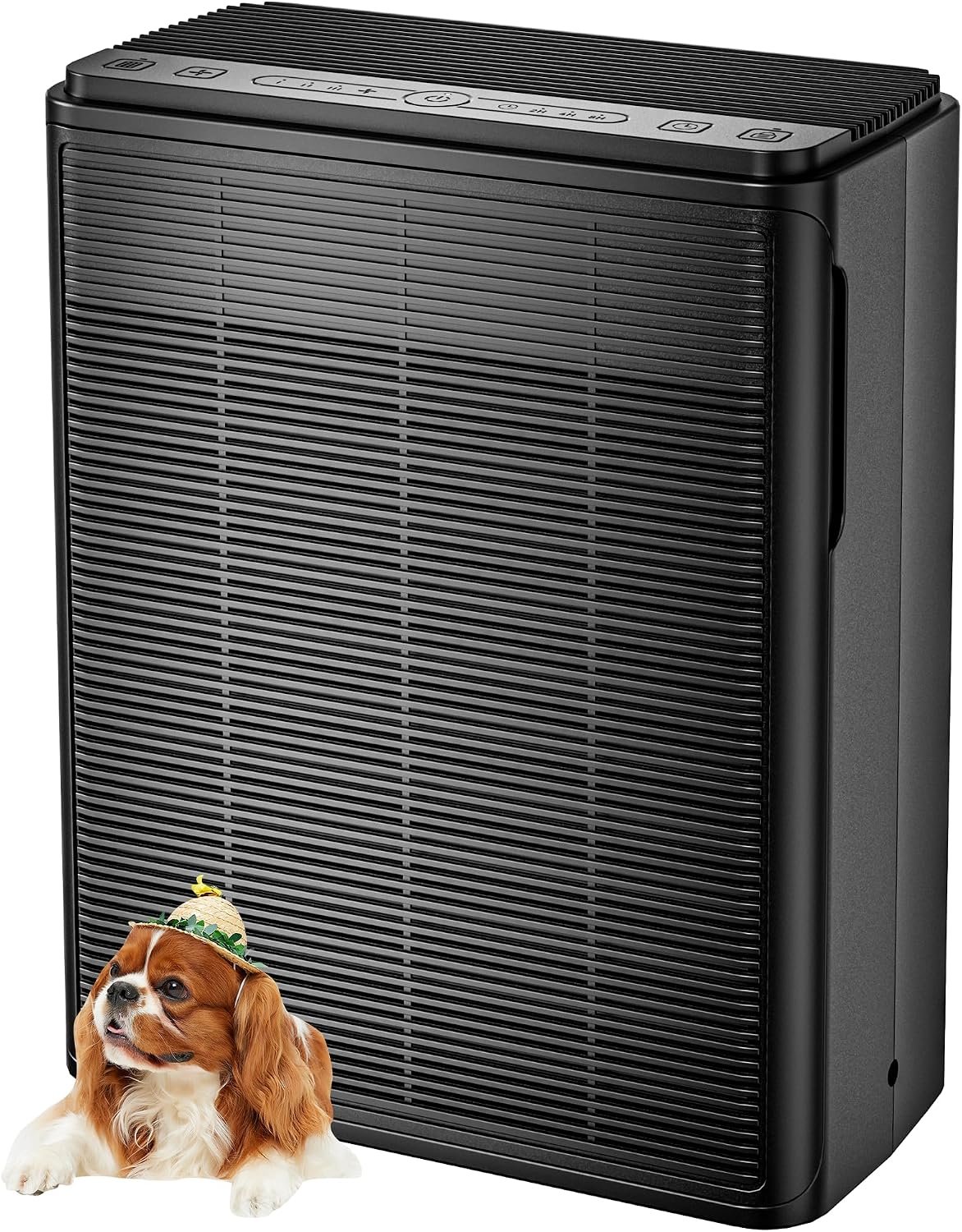 Air Purifiers for Home Large Room Up to 2000 Ft² with Washable Filters, AIUZLK H13 HEPA Filter,Bedroom Air Purifier for Pet,Air Cleaner for Smoke Pet Hair Dander Odor,P260 (Black)